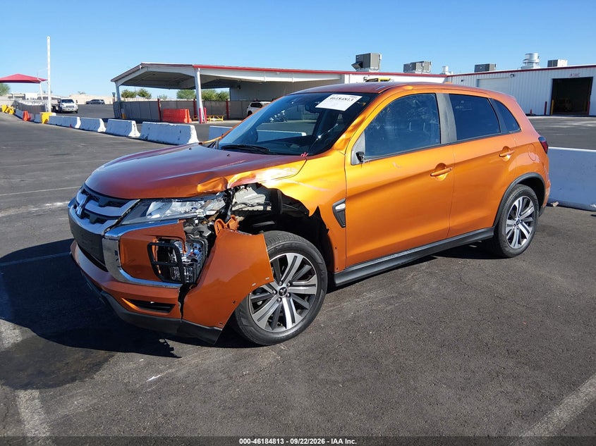 Vin: ja4aruau9nu016954, lot: 46684673, mitsubishi outlander sport 2.0 es awc 20222