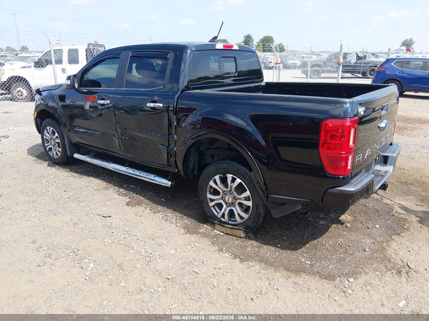 Vin: 1fter4eh5kla36771, lot: 46684676, ford ranger lariat 20193