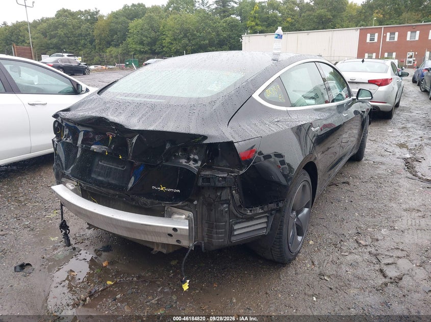 Vin: 5yj3e1eb4kf391513, lot: 46684680, tesla model 3 long range/performance 20194