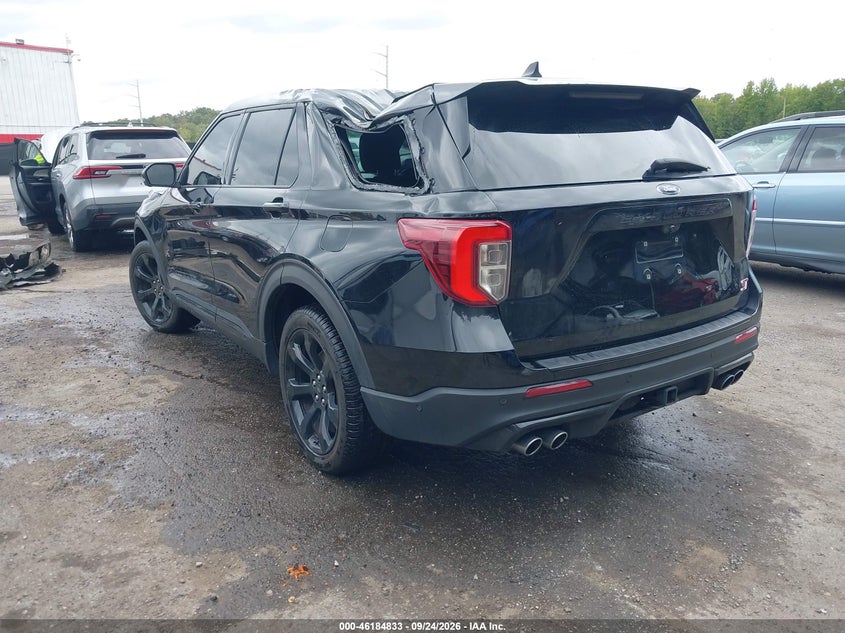 Vin: 1fm5k8gc2ngb07933, lot: 46684693, ford explorer st 20223