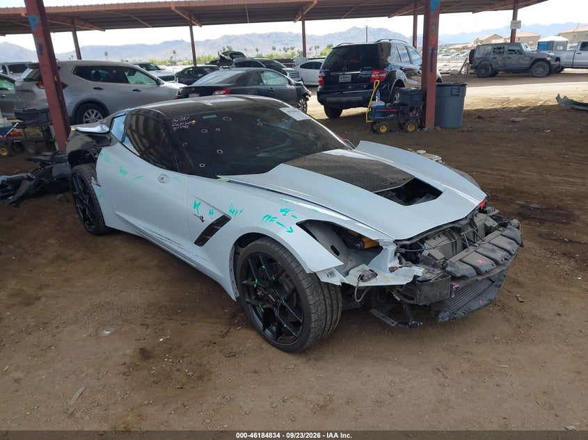 Vin: 1g1yh2d76k5118700, lot: 46684694, chevrolet corvette stingray z51 2019 img_1