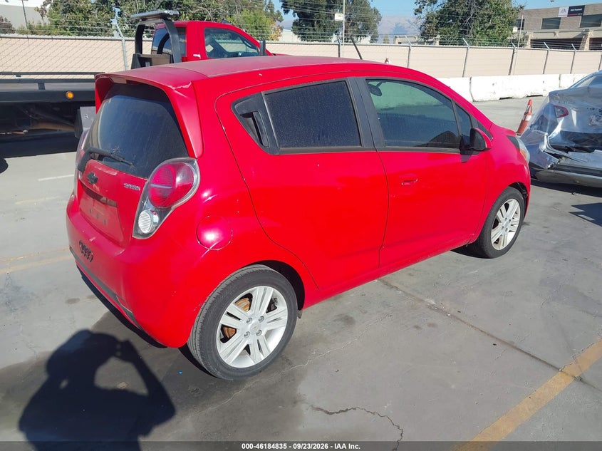 Vin: kl8cd6s90ec542553, lot: 46684695, chevrolet spark 1lt auto 20144