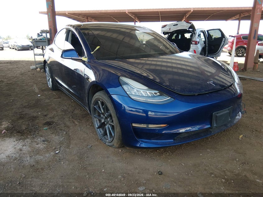 Vin: 5yj3e1eaxkf357700, lot: 46684709, tesla model 3 20191
