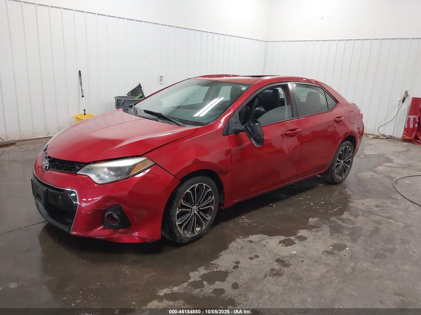 Vin: 2t1burhe5fc382056, lot: 46684710, toyota corolla s plus 20152
