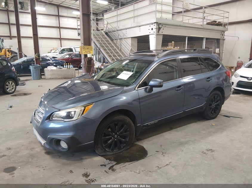 Vin: 4s4bsalc0f3224953, lot: 46684721, subaru outback 2.5i limited 20152