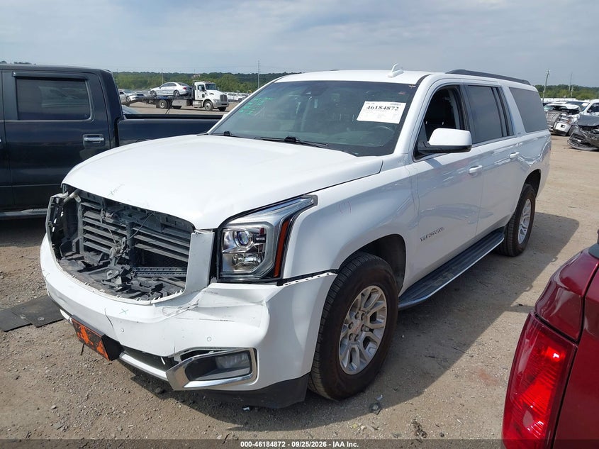 2017 GMC Yukon, Удар спереду, IAAI, VIN 1GKS2GKC9HR208473 — фото 2