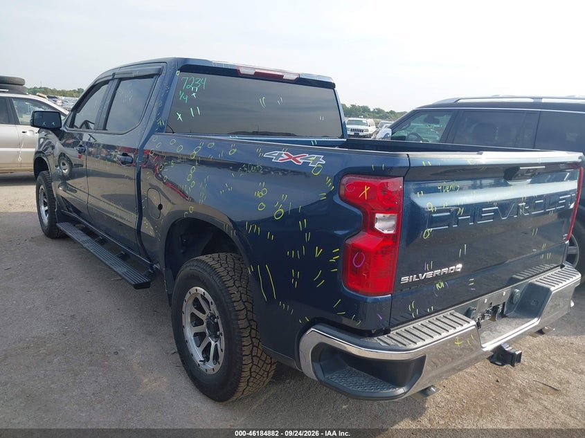 Vin: 3gcudded5ng517970, lot: 46684742, chevrolet silverado 1500 lt 20223