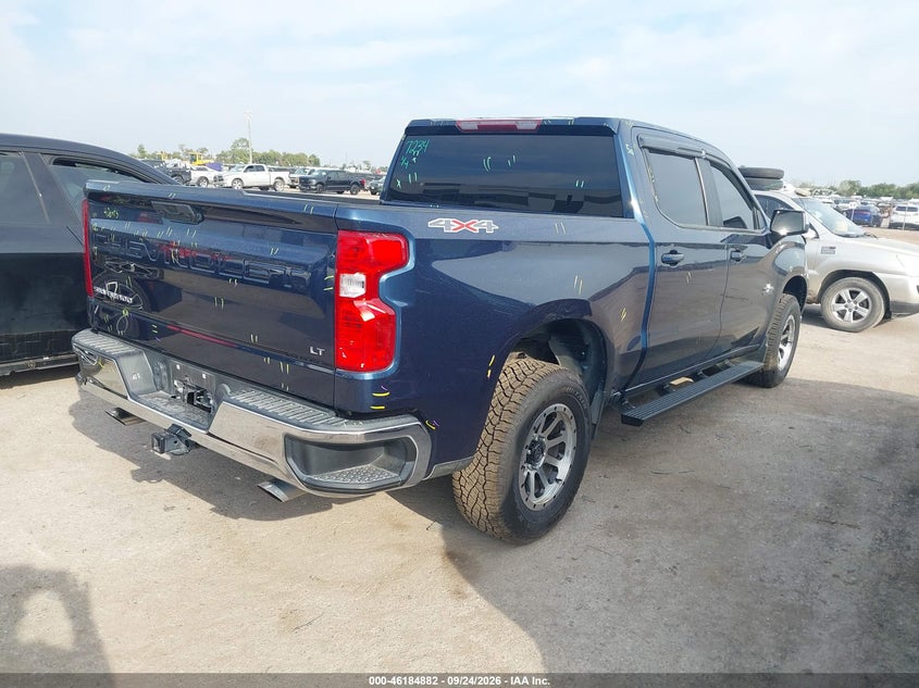 Vin: 3gcudded5ng517970, lot: 46684742, chevrolet silverado 1500 lt 20224