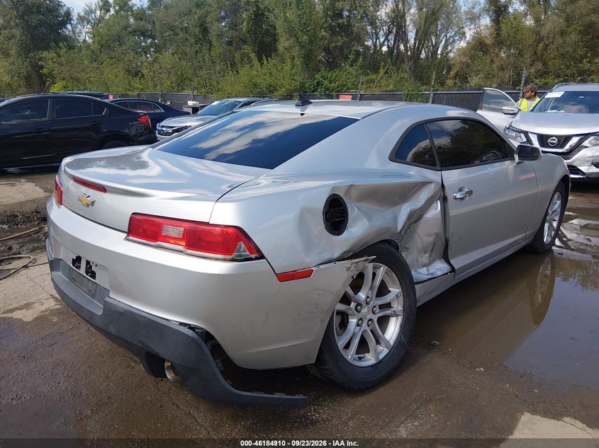 Vin: 2g1fb1e30f9154566, lot: 46684770, chevrolet camaro 2ls 20154