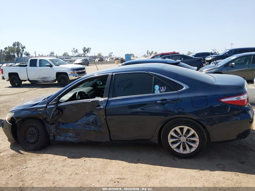 TOYOTA CAMRY HYBRID 2016 VIN 4T1BD1FK7GU179115