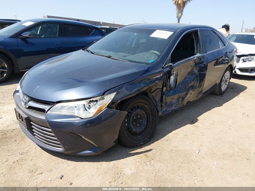 2016 Toyota Camry, Лівий перед, IAAI, VIN 4T1BD1FK7GU179115 — фото 2