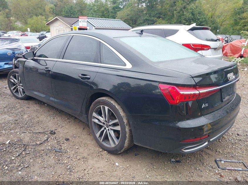 Vin: waud3bf20pn022040, lot: 46684807, audi a6 sed??n premium 45 tfsi quattro s tronic 20233