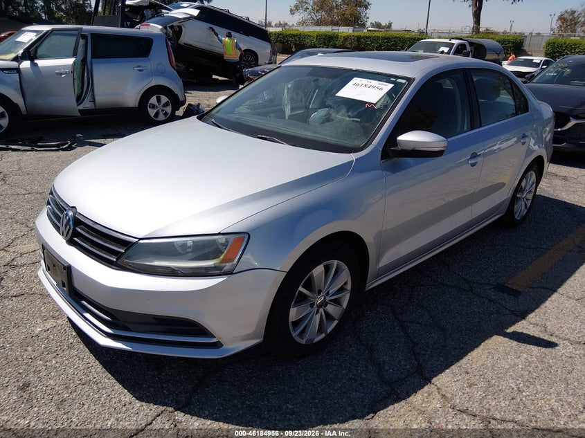 Vin: 3vwd17aj4fm314011, lot: 46684816, volkswagen jetta 1.8t se 20152