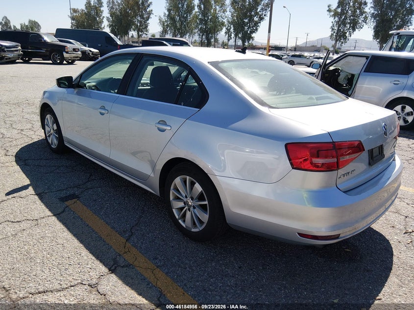 Vin: 3vwd17aj4fm314011, lot: 46684816, volkswagen jetta 1.8t se 20153