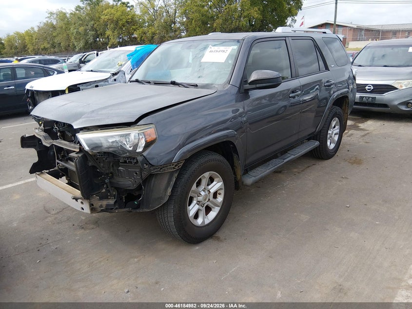 Vin: jtezu5jr4f5106206, lot: 46684841, toyota 4runner sr5 20152
