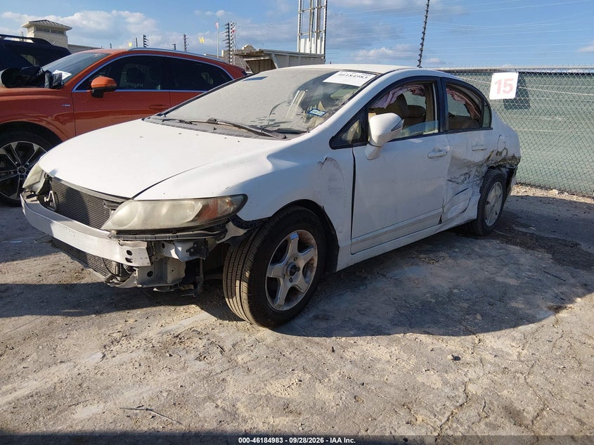 HONDA CIVIC HYBRID 2008 VIN JHMFA36248S023782