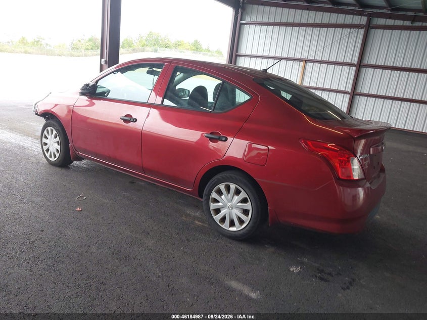 Vin: 3n1cn7ap2jl821515, lot: 46684847, nissan versa 1.6 s+ 20183