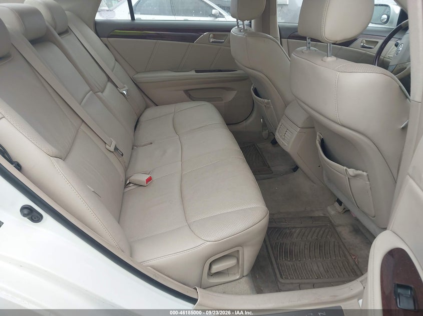TOYOTA AVALON 2008 VIN 4T1BK36B08U294335