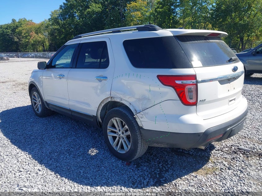 Vin: 1fm5k8d85fgb23335, lot: 46684870, ford explorer xlt 20153