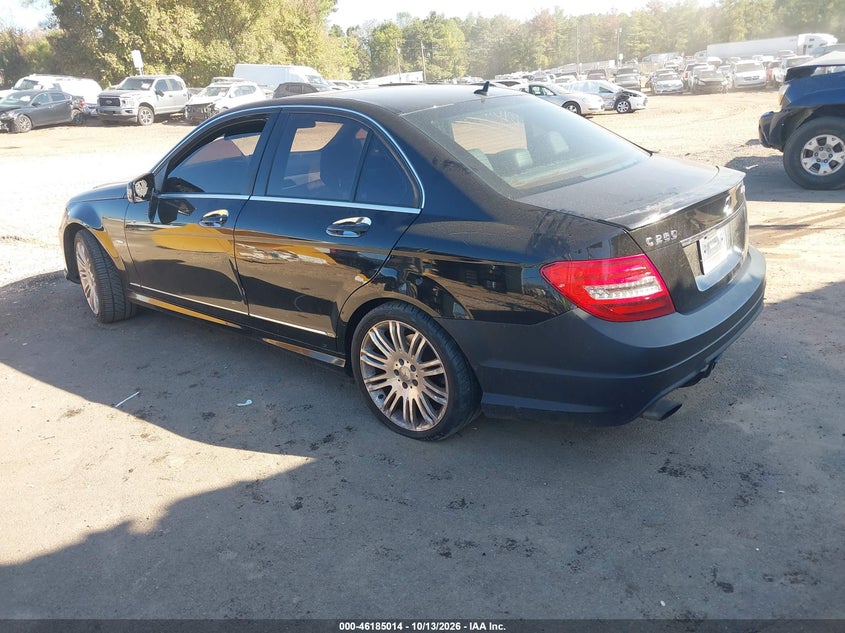 Vin: wddgf4hb6cr231789, lot: 46684874, mercedes-benz c 250 sport 20123