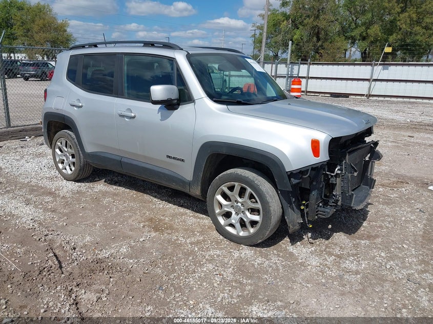 Vin: zaccjbbb8jph69930, lot: 46684877, jeep renegade latitude 4x4 2018 img_1