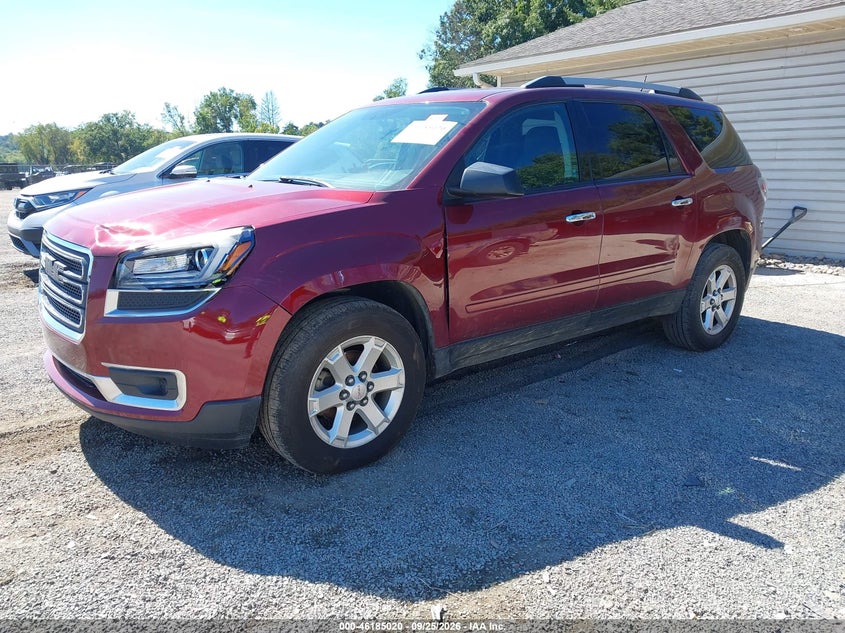 2016 GMC Acadia, Front End, IAAI, VIN 1GKKVPKD7GJ221753 — photo 2