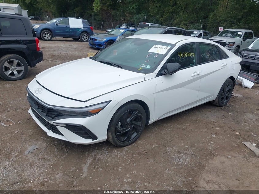 Vin: kmhlm4dg1tu181831, lot: 46684887, hyundai elantra sel sport 20262