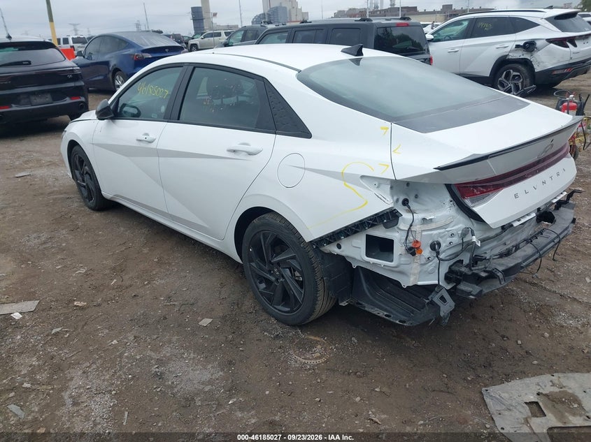 Vin: kmhlm4dg1tu181831, lot: 46684887, hyundai elantra sel sport 20263