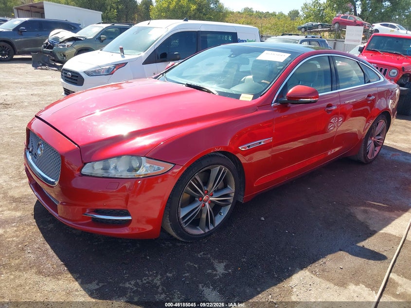 Vin: sajwa1gt0emv63337, lot: 46684905, jaguar xj supercharged 20142