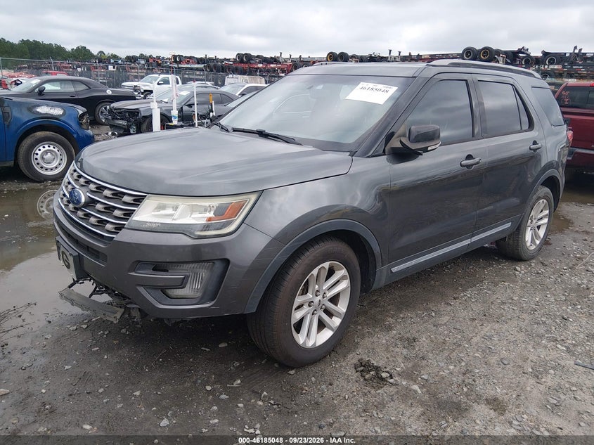 Vin: 1fm5k7d80hga55054, lot: 46684908, ford explorer xlt 20172