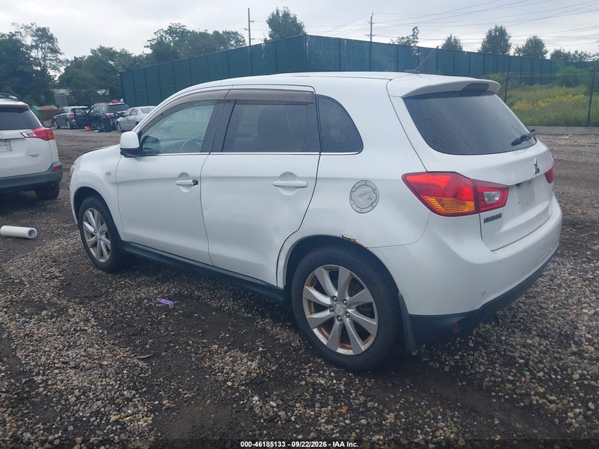 Vin: 4a4ar4au8ee023791, lot: 46684992, mitsubishi outlander sport se 20143