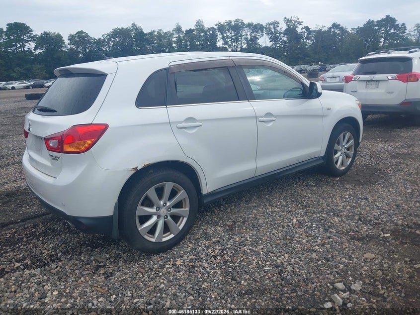 Vin: 4a4ar4au8ee023791, lot: 46684992, mitsubishi outlander sport se 20144