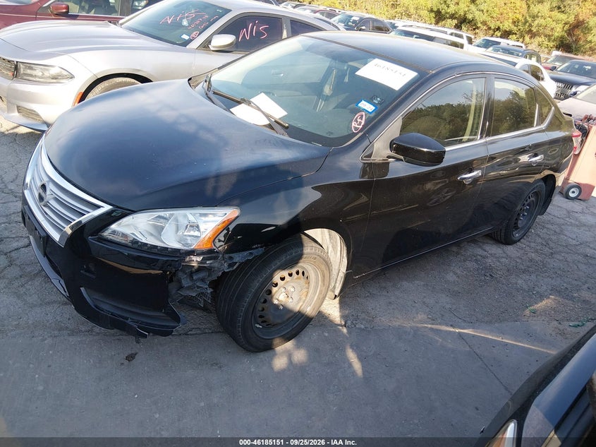 Vin: 3n1ab7ap2fy231096, lot: 46685012, nissan sentra s 20152
