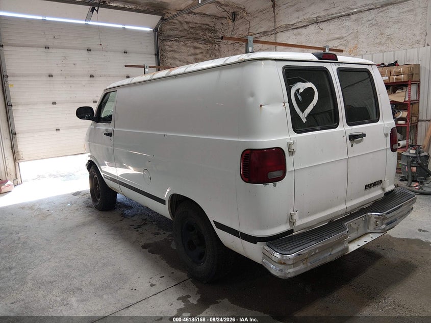 DODGE RAM VAN 1500 2003 VIN 2D7HB11X83K508787