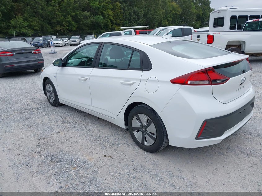 Vin: kmhc65lc1lu221484, lot: 46685033, hyundai ioniq hybrid blue 20203
