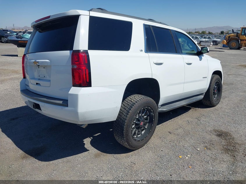 Vin: 1gnscaec1gr105829, lot: 46685040, chevrolet tahoe ls 20164