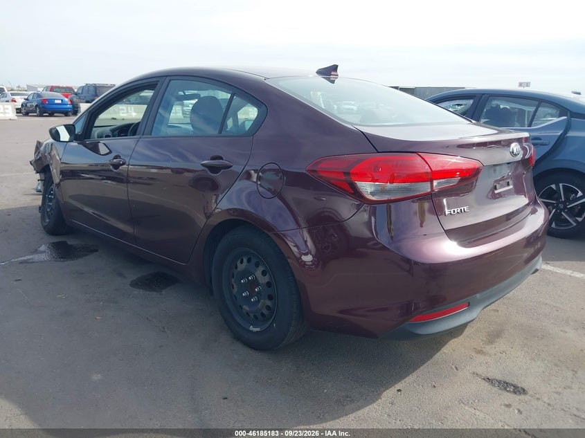 Vin: 3kpfl4a72je201802, lot: 46685043, kia forte lx 20183