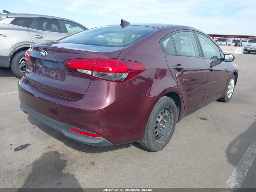 Vin: 3kpfl4a72je201802, lot: 46685043, kia forte lx 20184