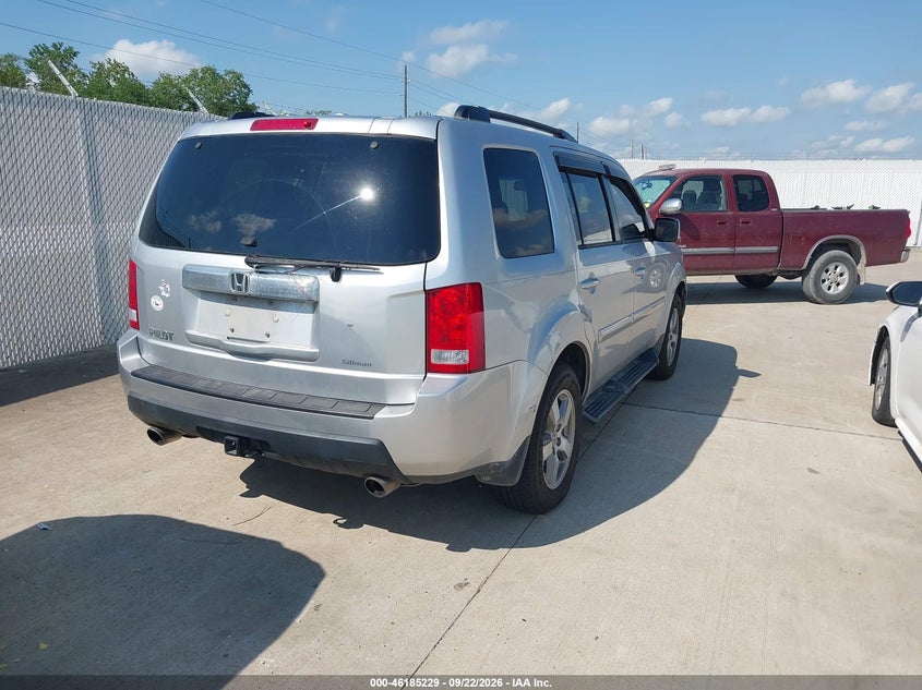 Vin: 5fnyf3h53ab018949, lot: 46685089, honda pilot ex-l 20104