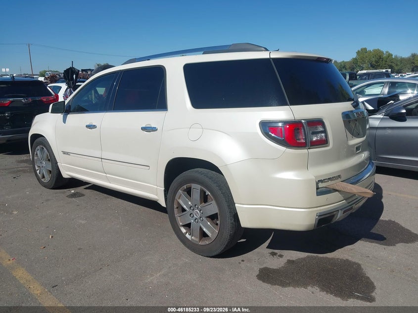 Vin: 1gkkvtkd8ej102079, lot: 46685093, gmc acadia denali 20143