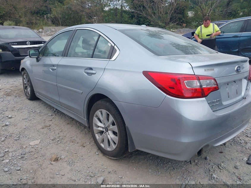 Vin: 4s3bnad6xf3075987, lot: 46685106, subaru legacy 2.5i premium 20153