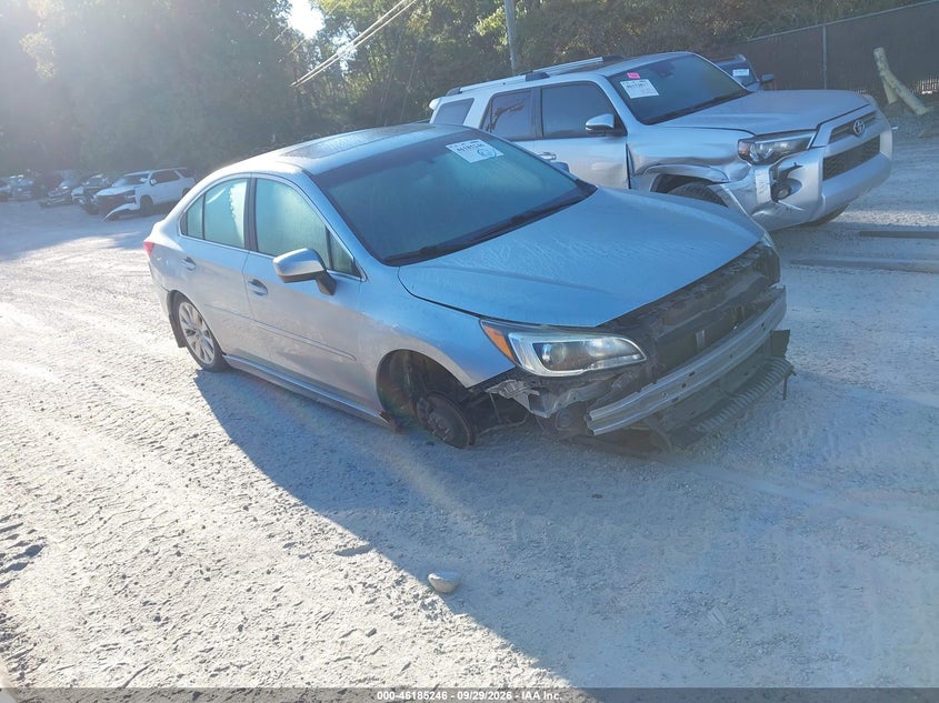 Vin: 4s3bnad6xf3075987, lot: 46685106, subaru legacy 2.5i premium 2015 img_1