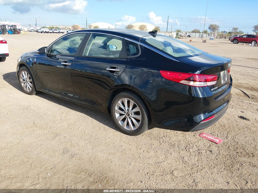 Vin: 5xxgt4l38hg138916, lot: 46685131, kia optima lx 20173