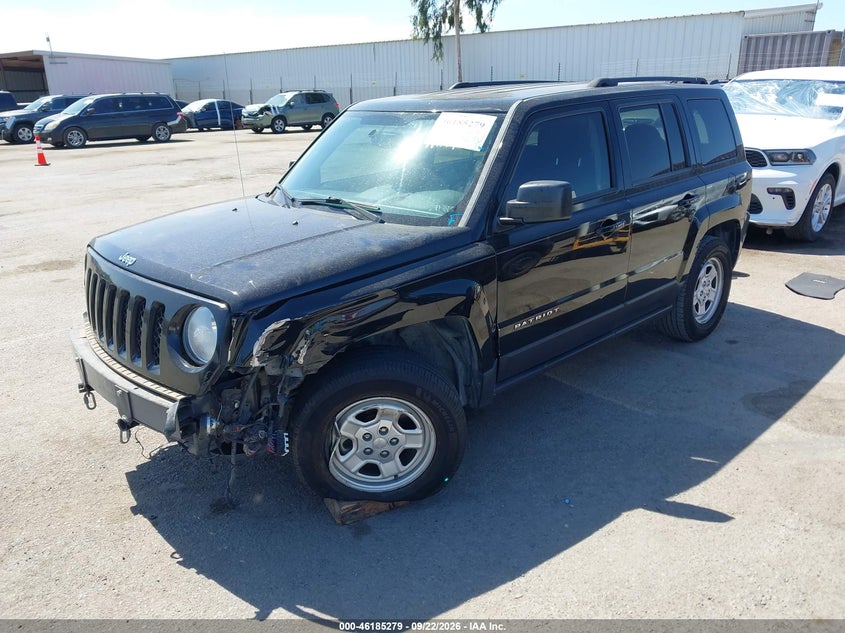 Vin: 1c4njpbaxed851188, lot: 46685139, jeep patriot sport 20142