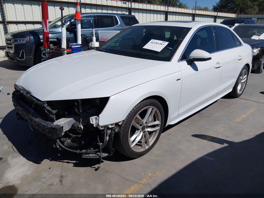 Vin: waueaaf44nn003865, lot: 46685143, audi a4 premium plus 45 tfsi s line quattro s tronic 20222