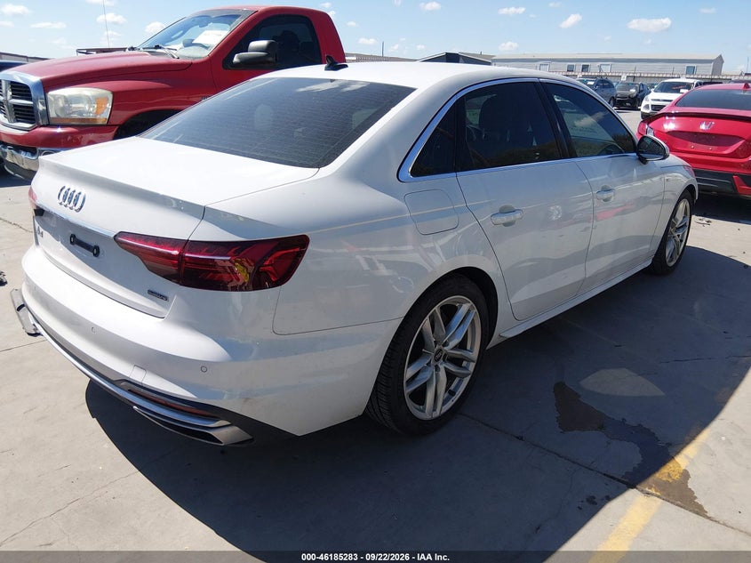 Vin: waueaaf44nn003865, lot: 46685143, audi a4 premium plus 45 tfsi s line quattro s tronic 20224