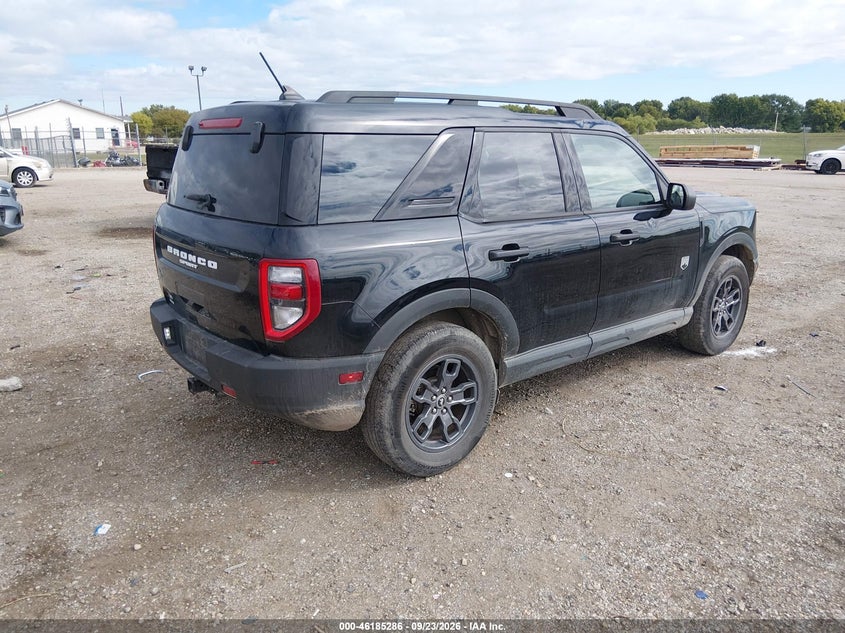 Vin: 3fmcr9b60nrd20009, lot: 46685146, ford bronco sport big bend 20224
