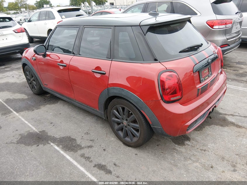Vin: wmwxu3c5xg2d30240, lot: 46685158, mini hardtop cooper s 20163