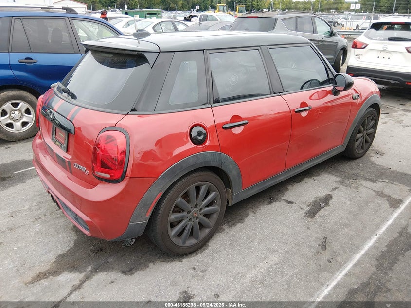Vin: wmwxu3c5xg2d30240, lot: 46685158, mini hardtop cooper s 20164