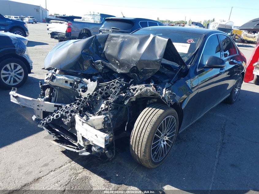 Vin: w1kaf4hb4pr142993, lot: 46685160, mercedes-benz c 300 4matic 20232